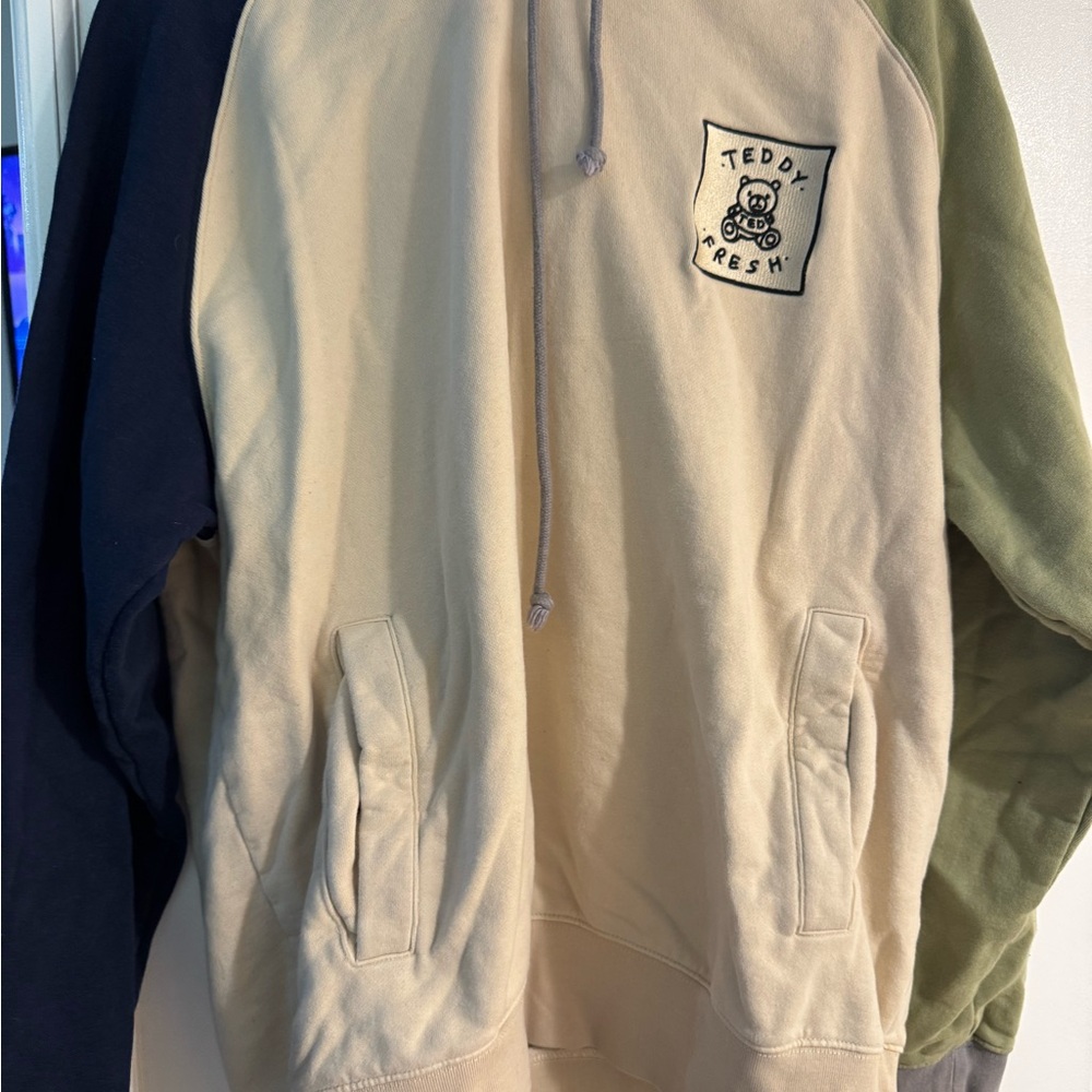 Teddy Fresh COLOR BLOCK HOODIE